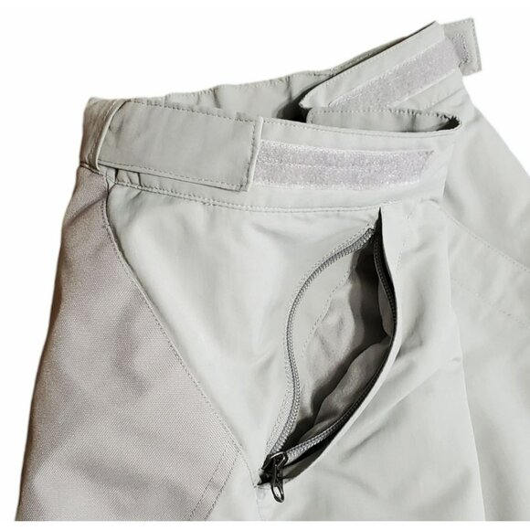 LL Bean Snow Pants Kids 8 Thinsulate Cold Buster Gaiters Gray Snowboarding Ski - Picture 10 of 16